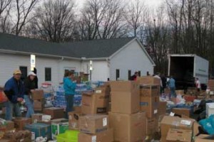 Hurricane Sandy donation effort through FreeTastesGood.com